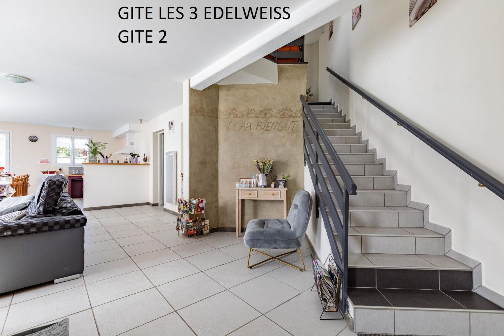 Gîte Les 3 Edelweiss Arette Exterior foto